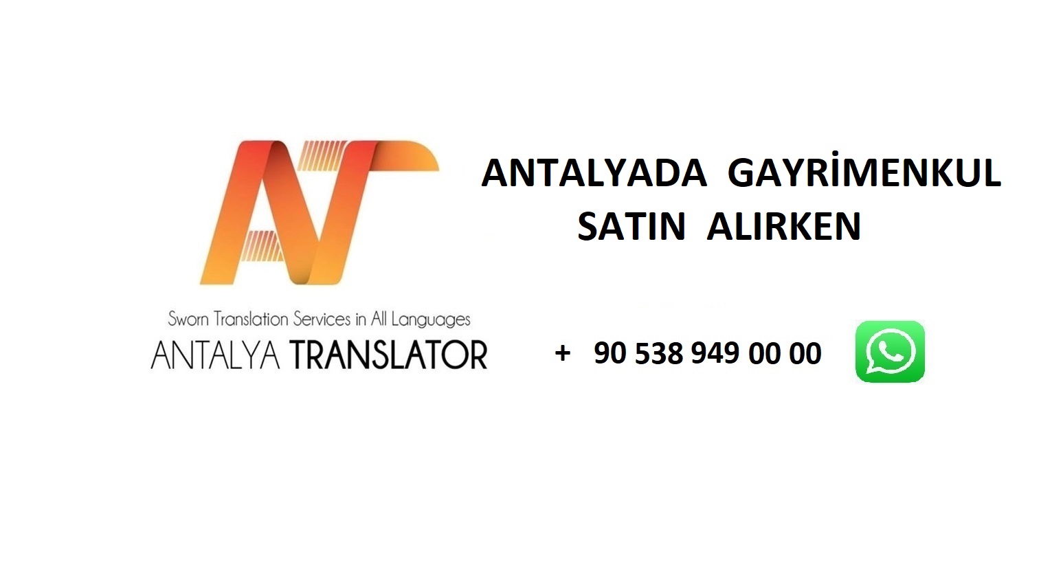 Antalya da Gayrimenkul Satın Alırken